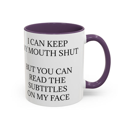 Subtitles 2-Tone Coffee Mug