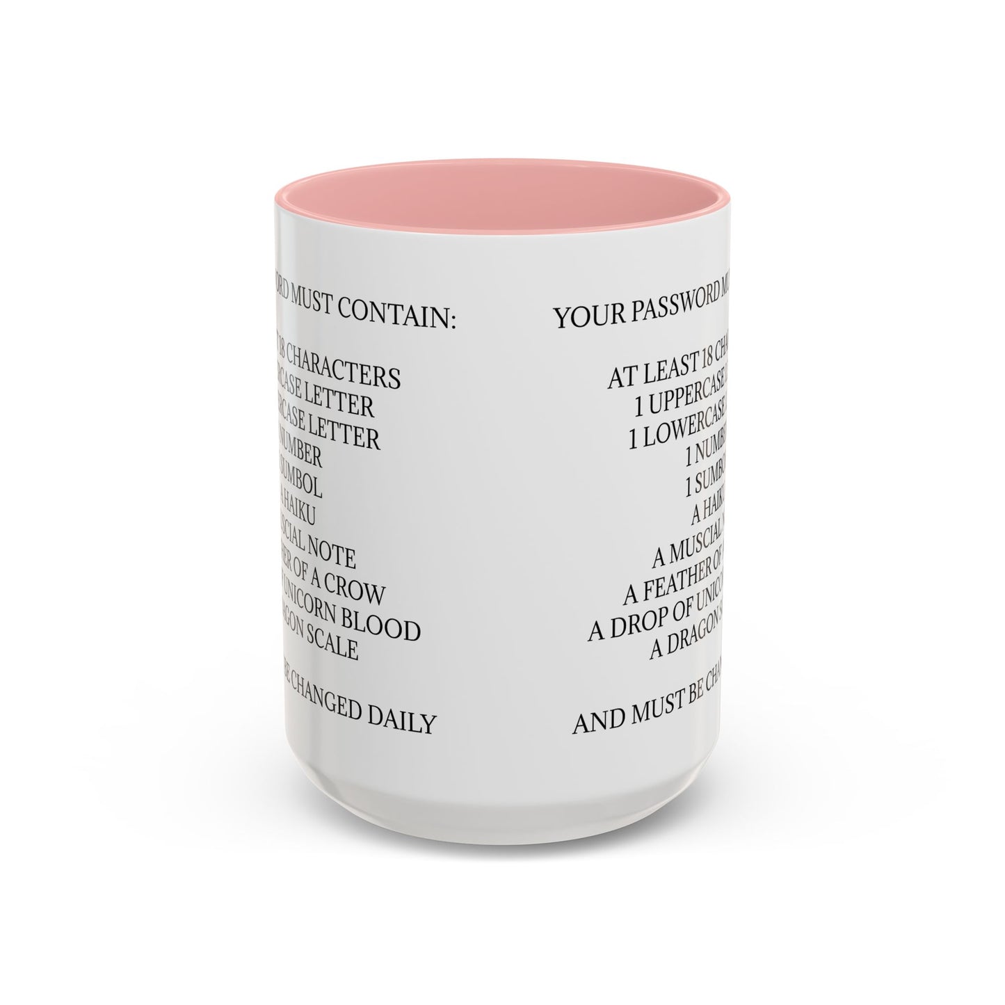 Password 2-Tone Coffee Mug