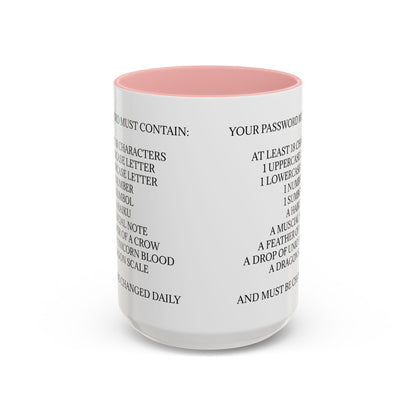 Password 2-Tone Coffee Mug