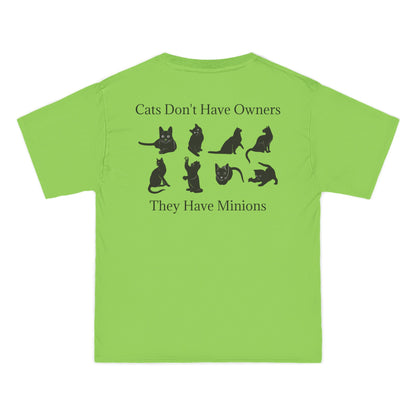Cat Minions Men's Short-Sleeve Crewneck Tee