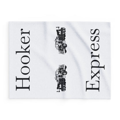 H**ker Express Heavy Tow Truck Arctic Fleece Blanket