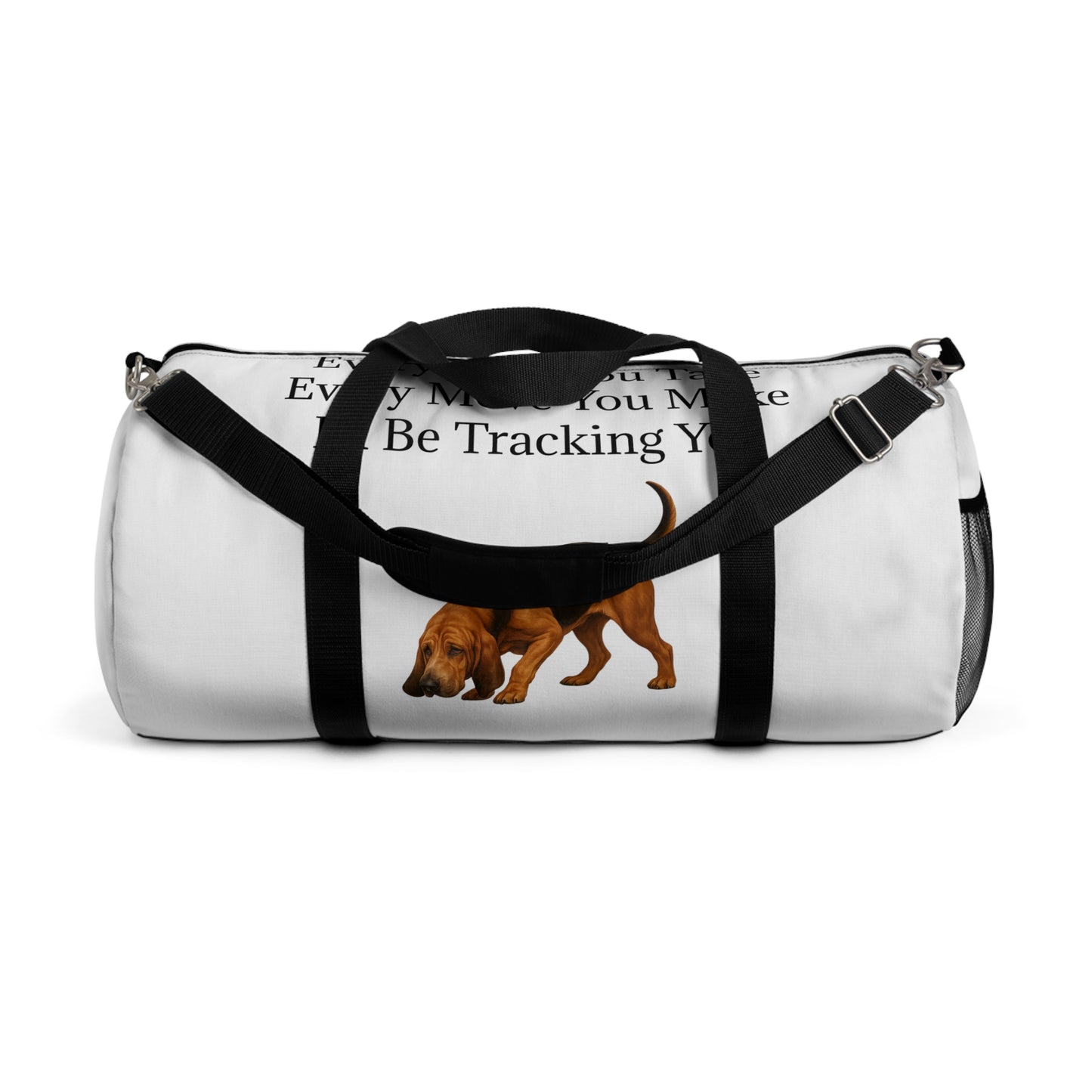 Tracking You Duffel Bag