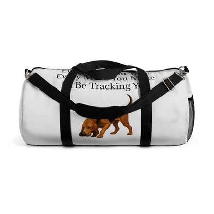 Tracking You Duffel Bag
