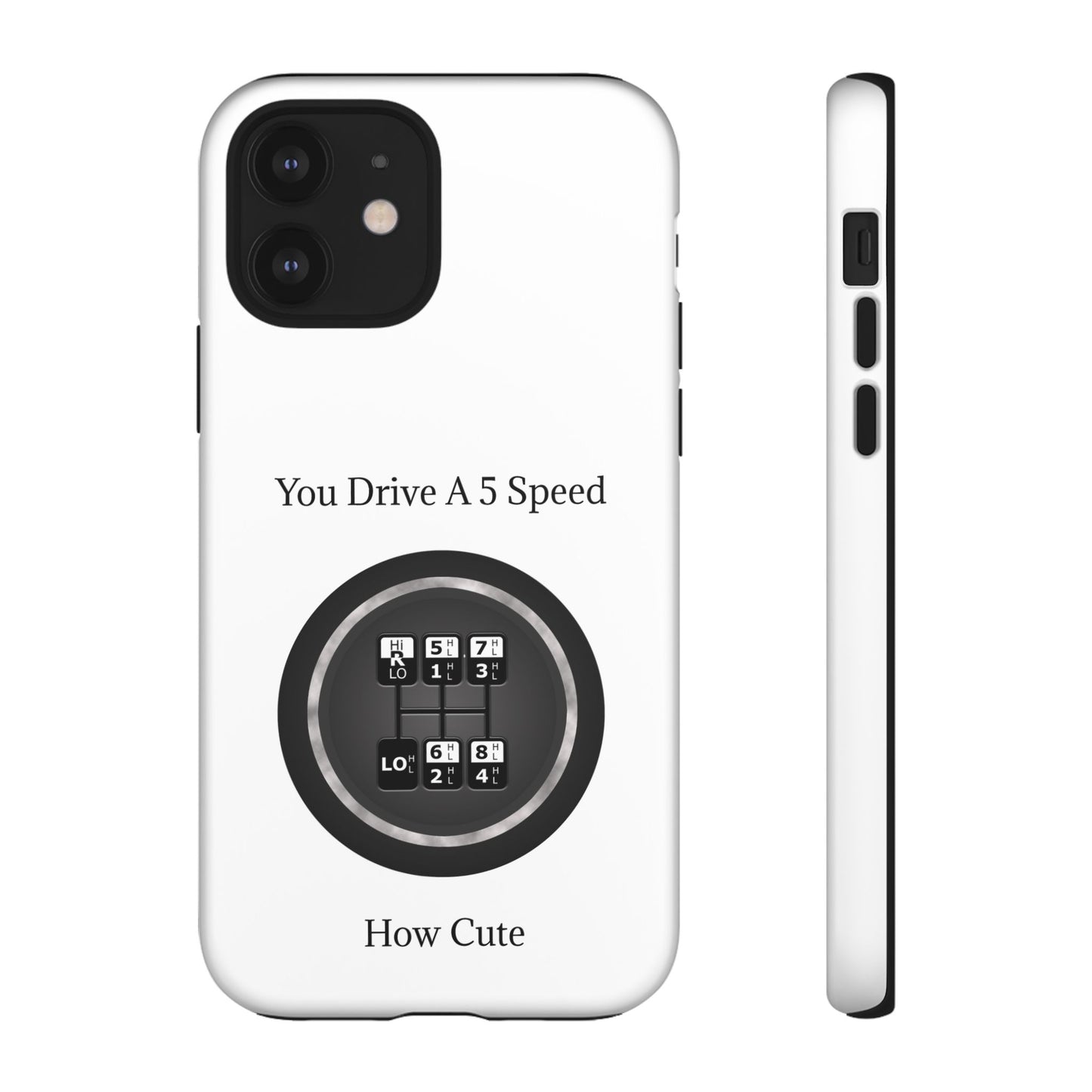 5 Speed How Cute iPhone Case