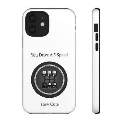 5 Speed How Cute iPhone Case