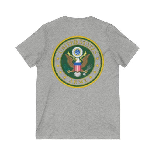 US Army Unisex Short Sleeve V-Neck Tee