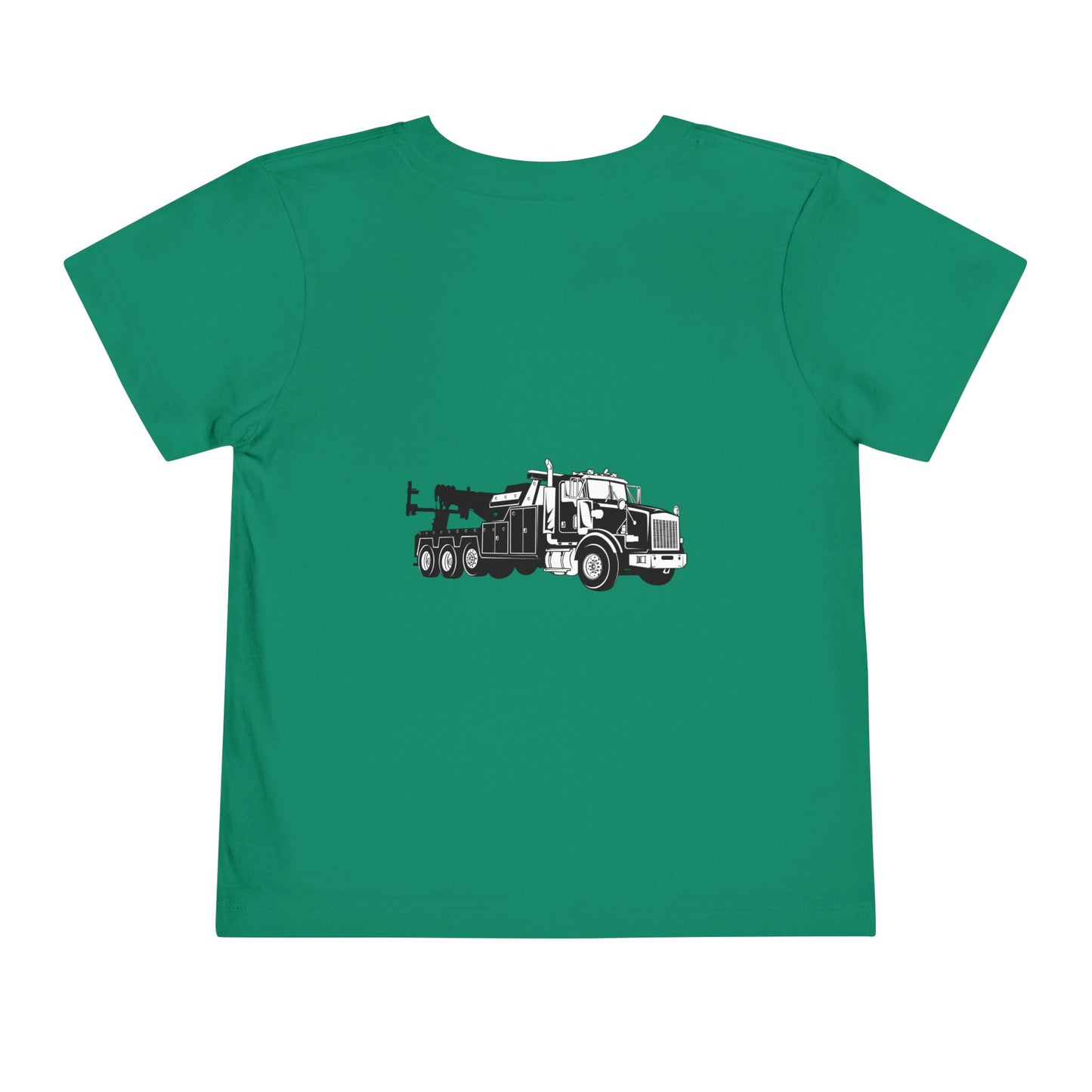 Heavy Tow Truck Toddler Unisex Short Sleeve Crewneck Tee