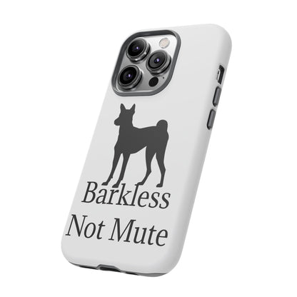 Barkless Not Mute iPhone Case