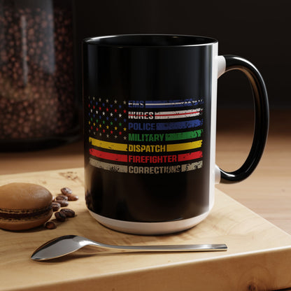 First Responder 2-Tone Coffee Mug