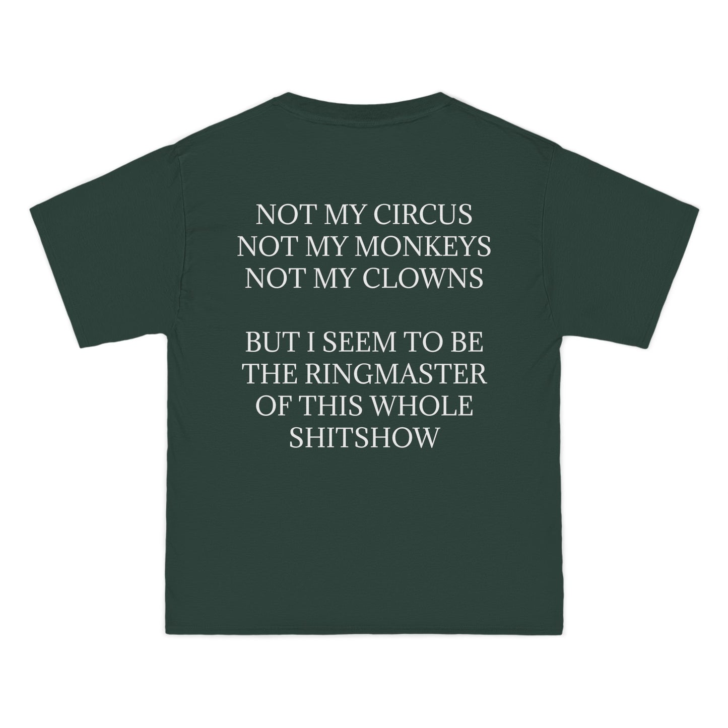 Ringmaster Men's Short-Sleeve Crewneck Tee