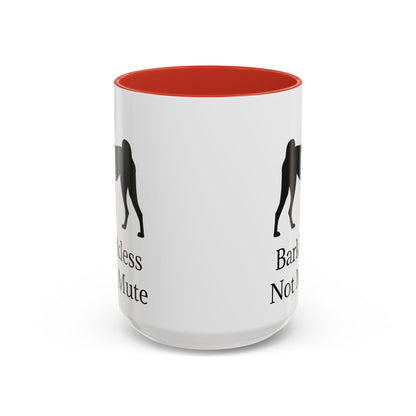 Barkless Not Mute 2-Tone Coffee Mug
