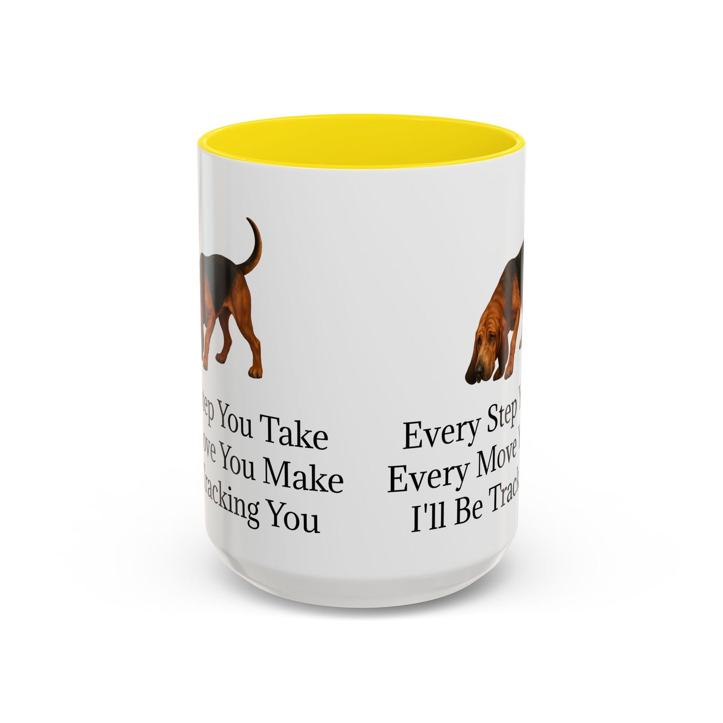 Tracking You 2-Tone Coffee Mug