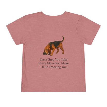 Tracking You Toddler Unisex Short Sleeve Crewneck Tee