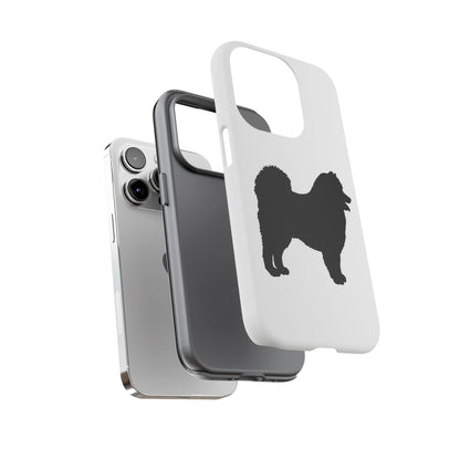Samoyed Silhouette iPhone Case