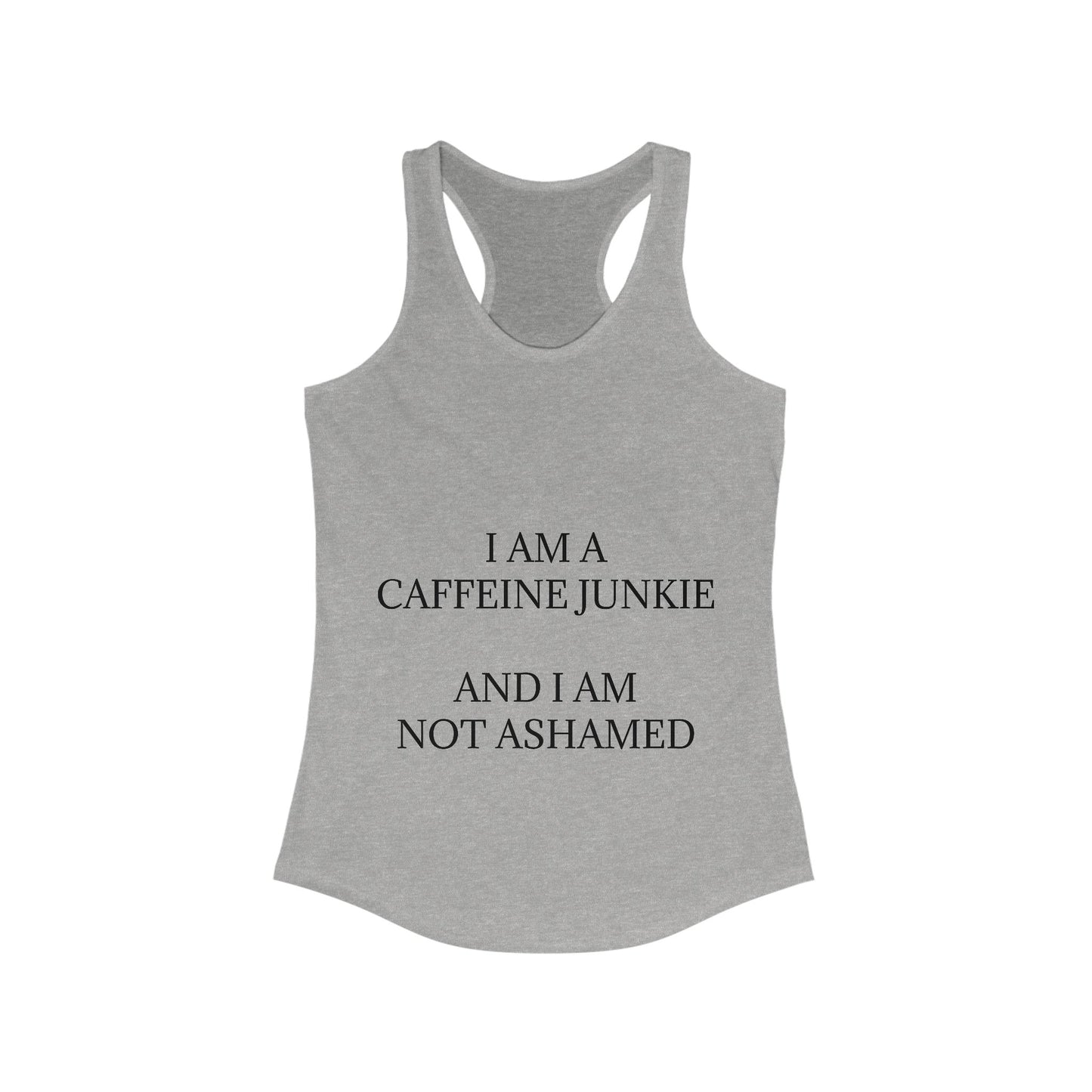 Caffeine Junkie Women's Racerback Tank