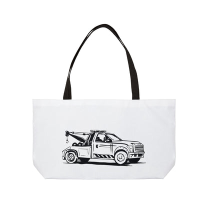 Wheel Lift Tow Truck Weekender Tote Bag
