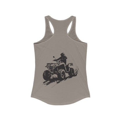 Slingin' Mud Quad Women's Racerback Tank