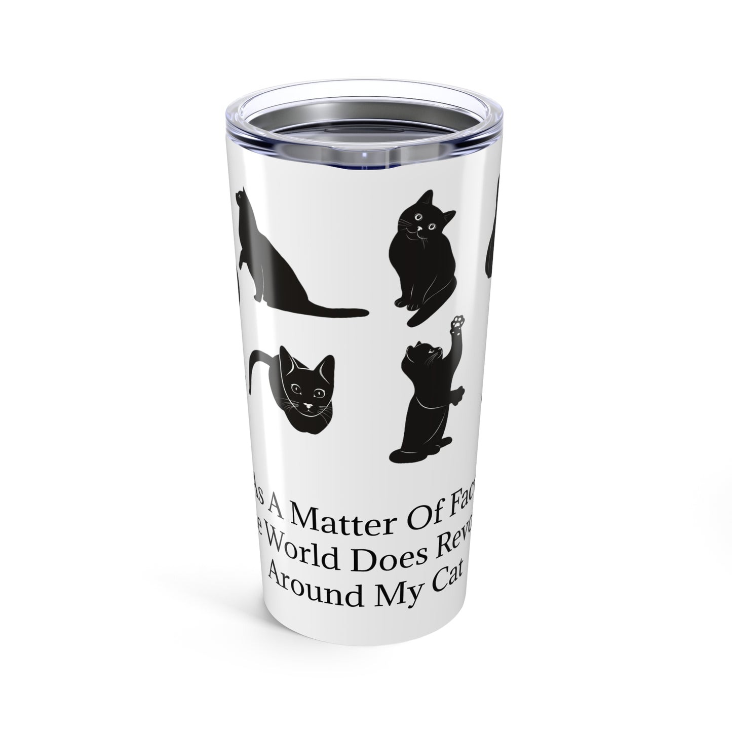 Matter Of Fact Cat Tumbler