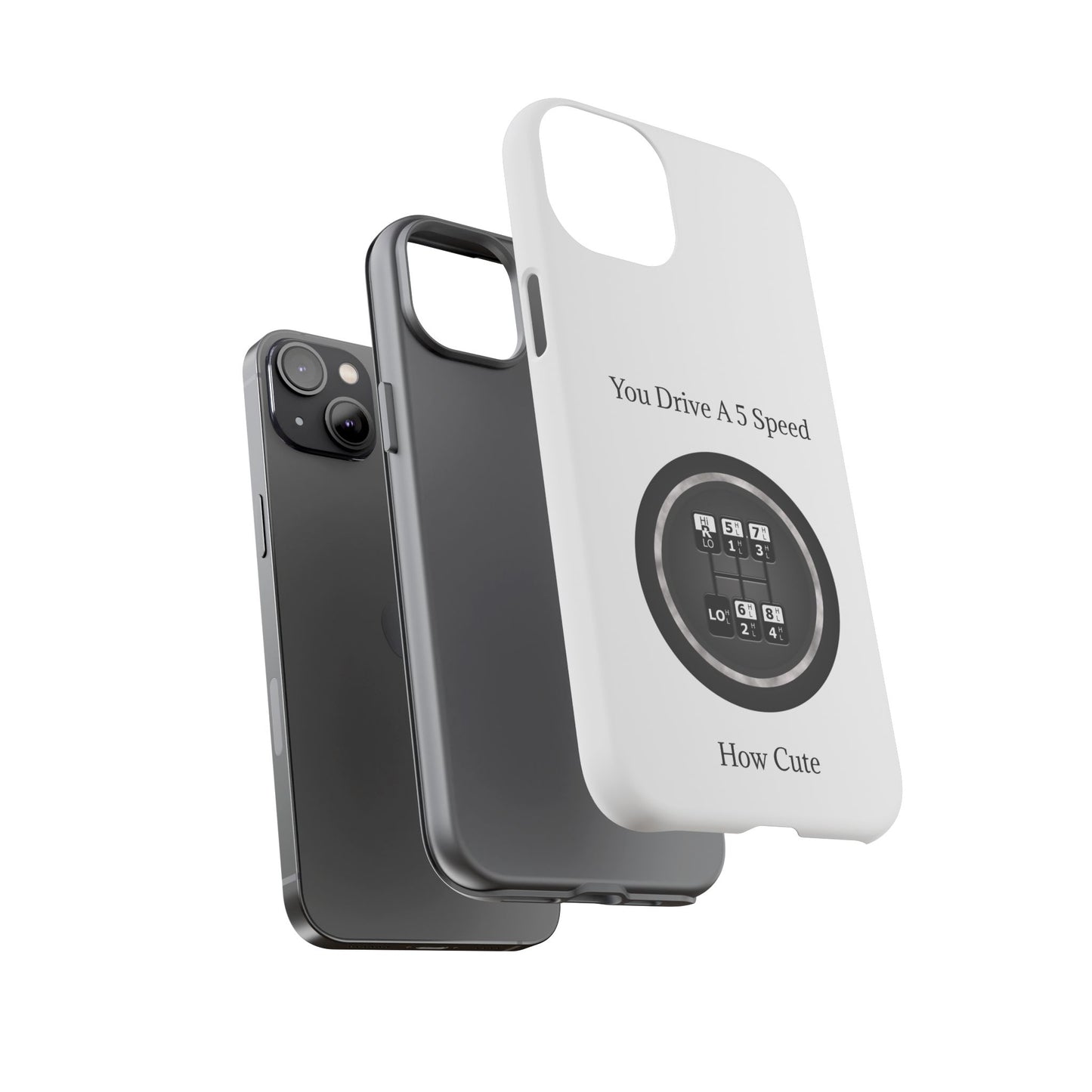 5 Speed How Cute iPhone Case