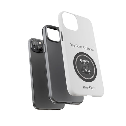 5 Speed How Cute iPhone Case
