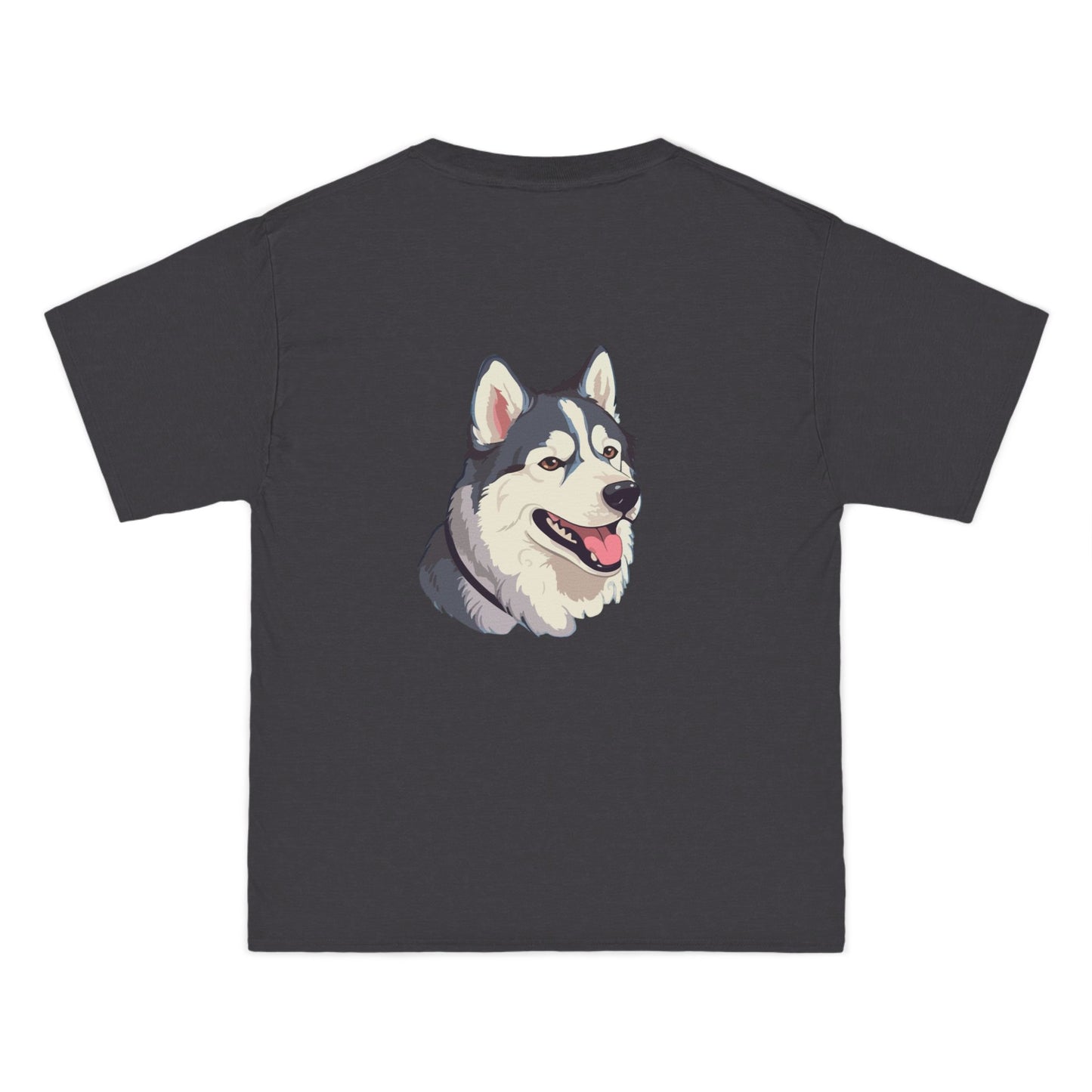 Malamute Head Men's Short-Sleeve Crewneck Tee