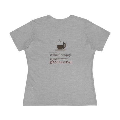 Not Enough Women's Short Sleeve Crewneck Tee
