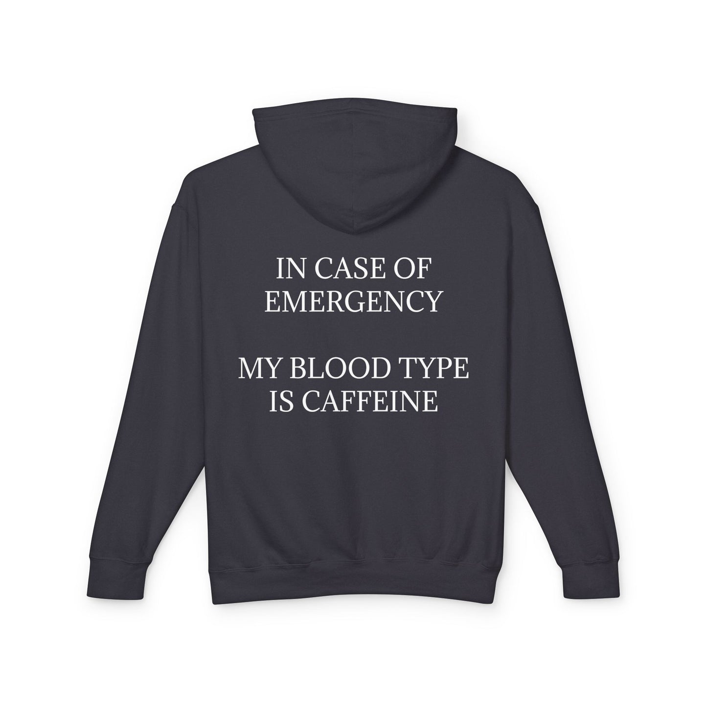 Blood Type Unisex Lightweight Hoodie