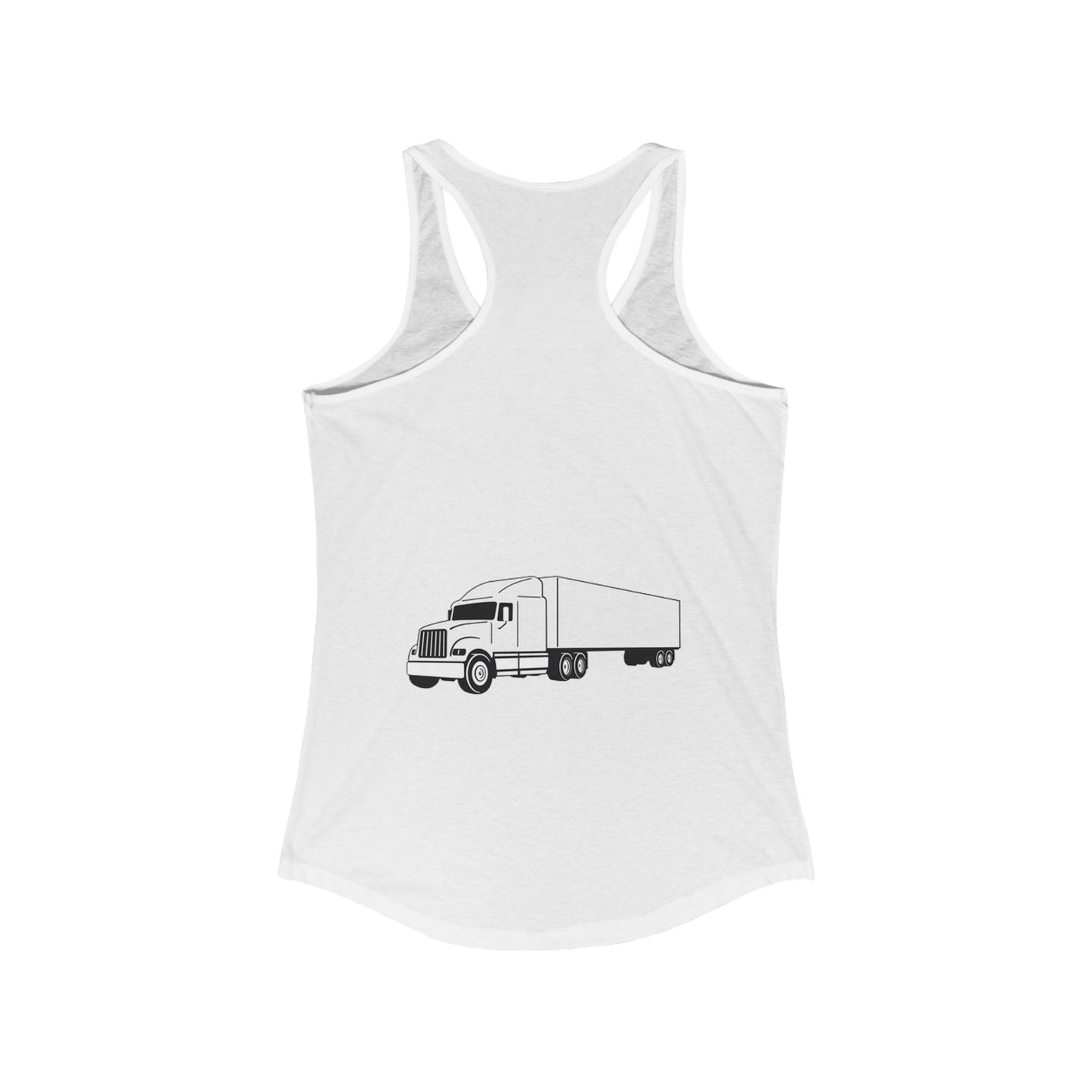 Semi Truck Women's Racerback Tank