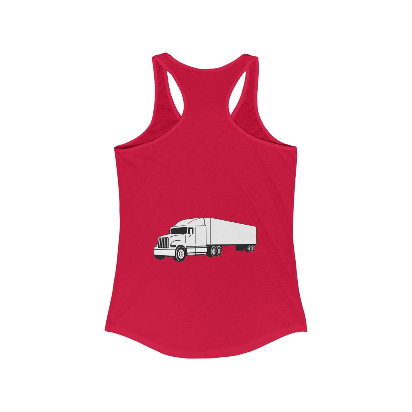 Semi Truck Women's Racerback Tank