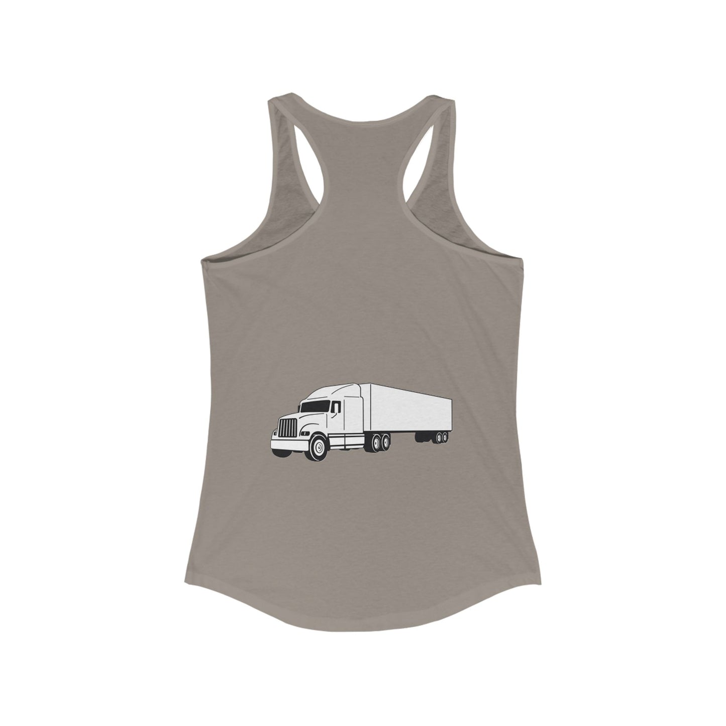 Semi Truck Women's Racerback Tank