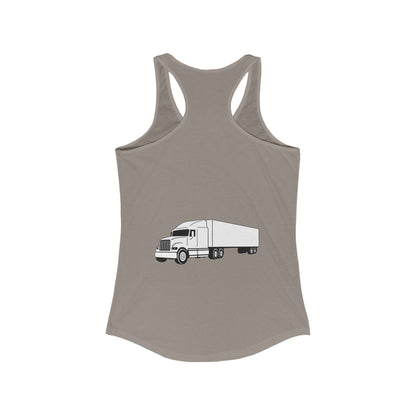 Semi Truck Women's Racerback Tank
