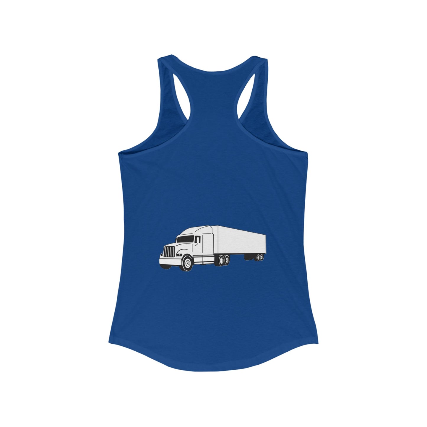 Semi Truck Women's Racerback Tank