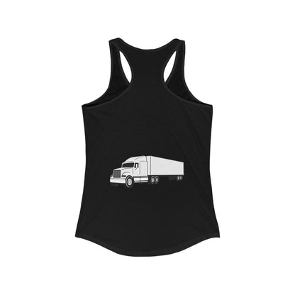 Semi Truck Women's Racerback Tank