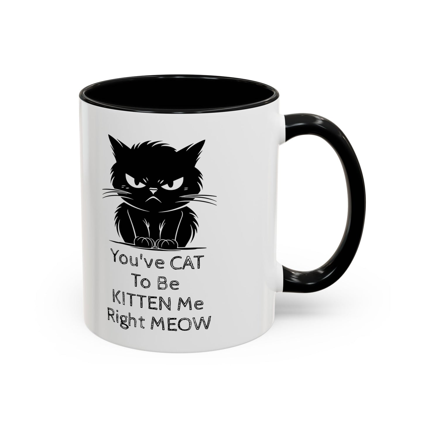 Kitten Me 2-Tone Coffee Mug