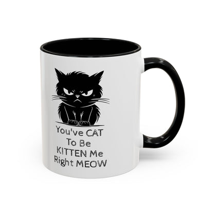 Kitten Me 2-Tone Coffee Mug