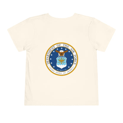 US Air Force Toddler Unisex Short Sleeve Crewneck Tee
