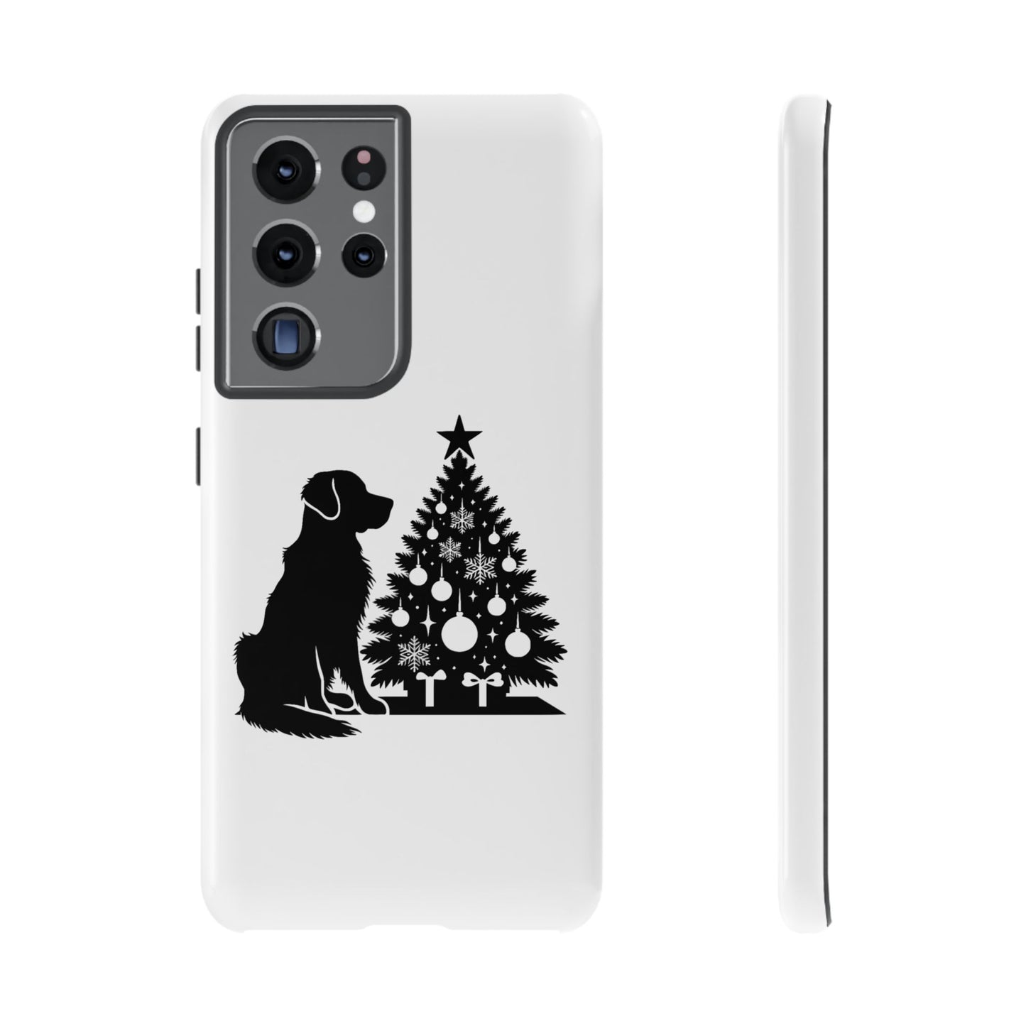Golden Christmas Tree Samsung Case