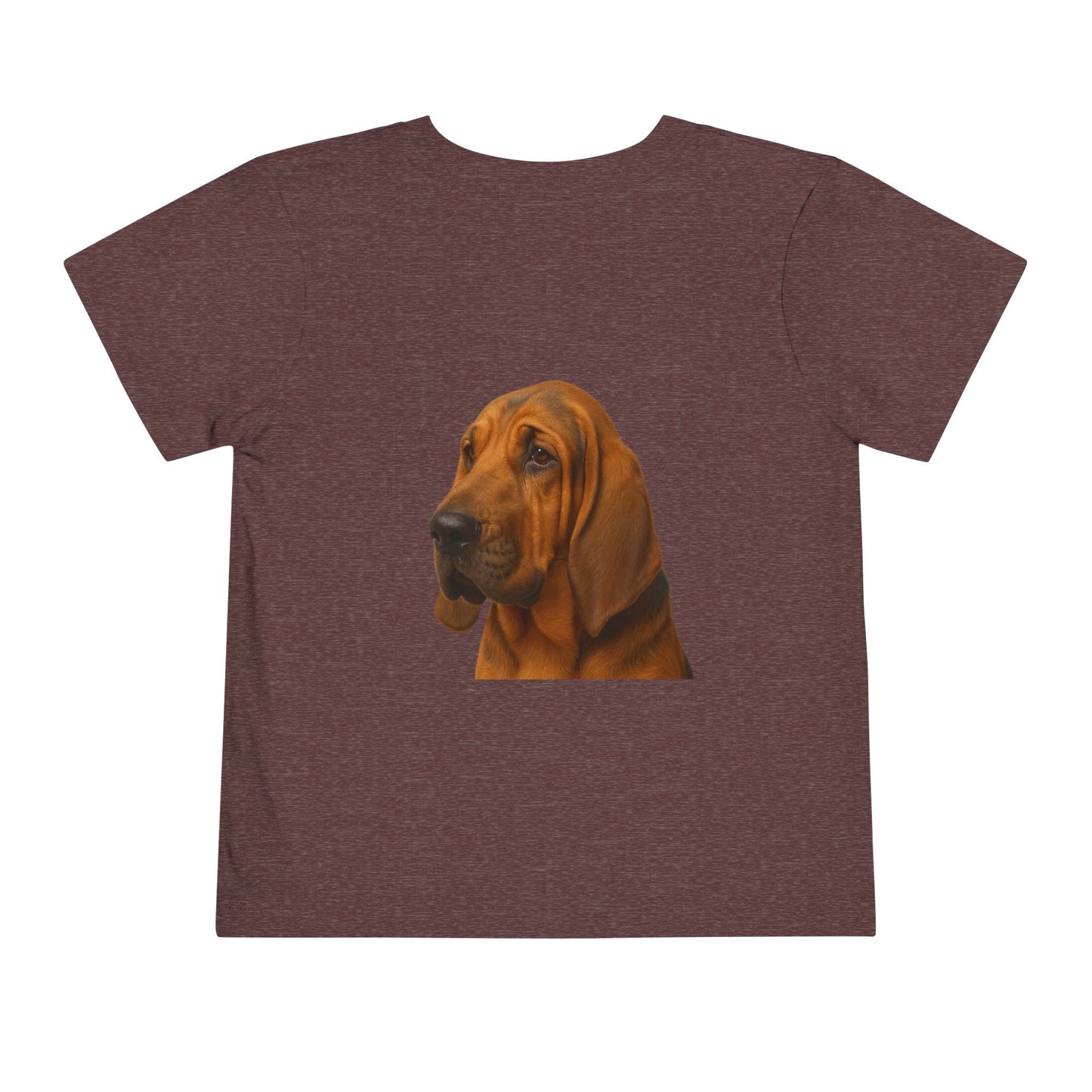 Bloodhound Head Toddler Unisex Short Sleeve Crewneck Tee