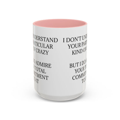 Kind Of Crazy 2-Tone Coffee Mug