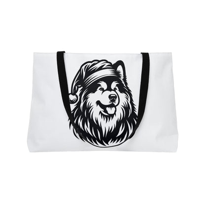 Santa Paws Malamute Weekender Tote Bag