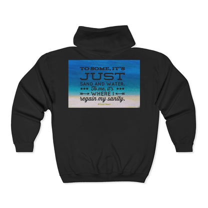 Dr. Beach Unisex Full Zip Hoodie