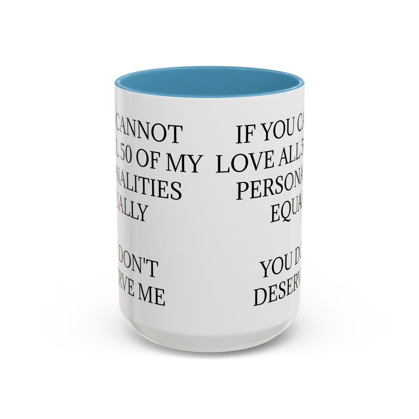 50 Personalities 2-Tone Coffee Mug