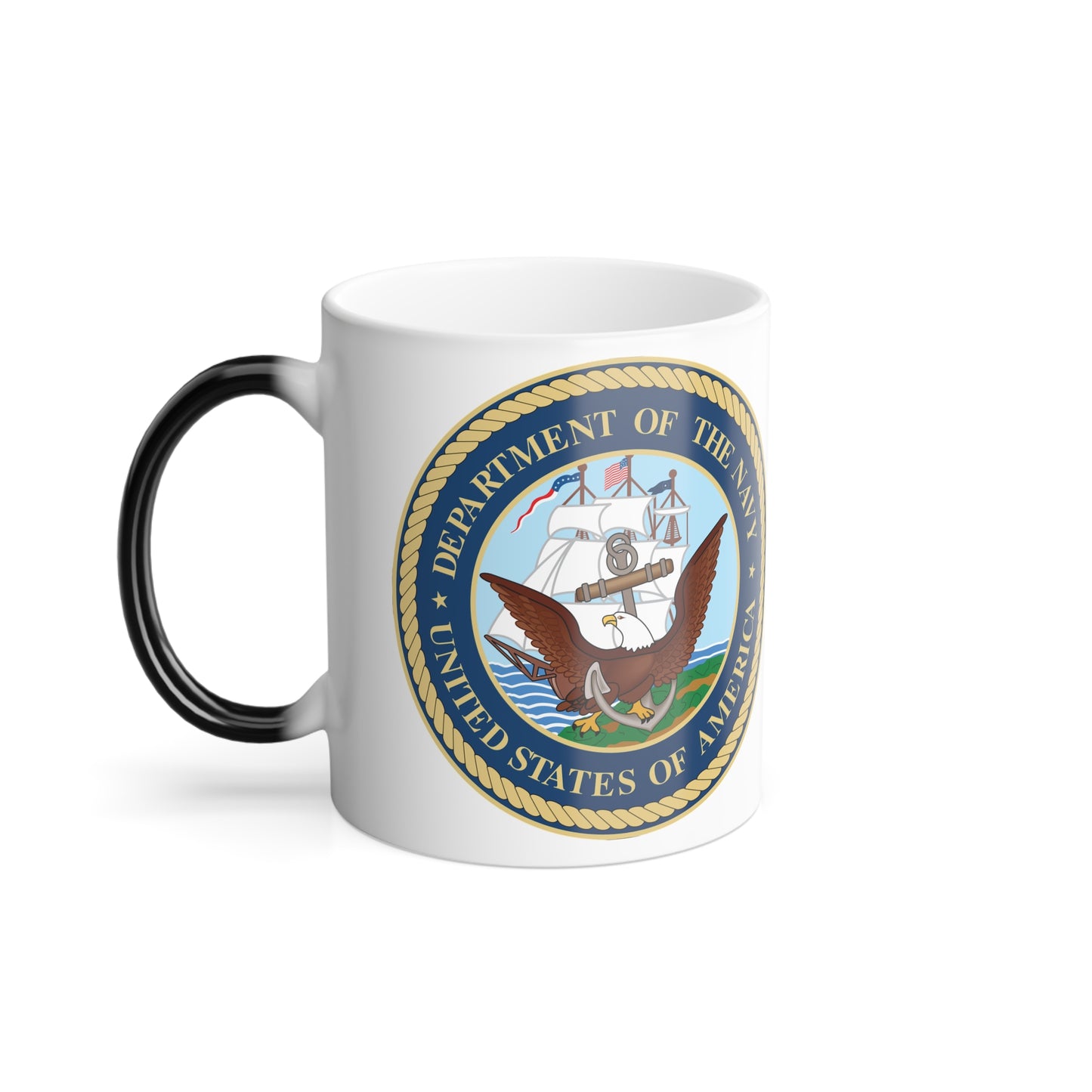 US Navy Color Changing Mug
