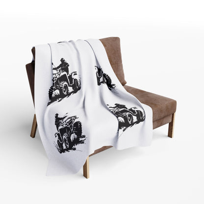 Slingin' Mud Quad Arctic Fleece Blanket