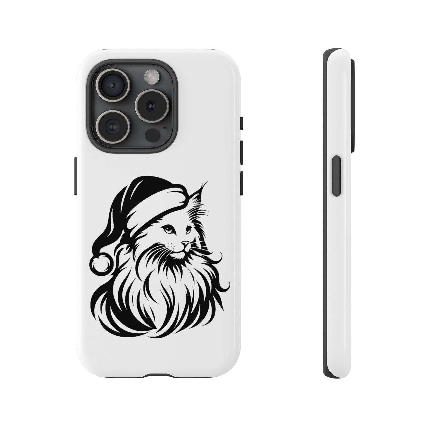 Santa Paws Cat iPhone Case