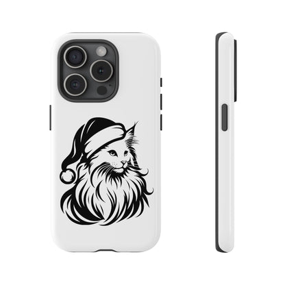 Santa Paws Cat iPhone Case