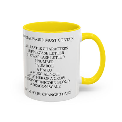 Password 2-Tone Coffee Mug