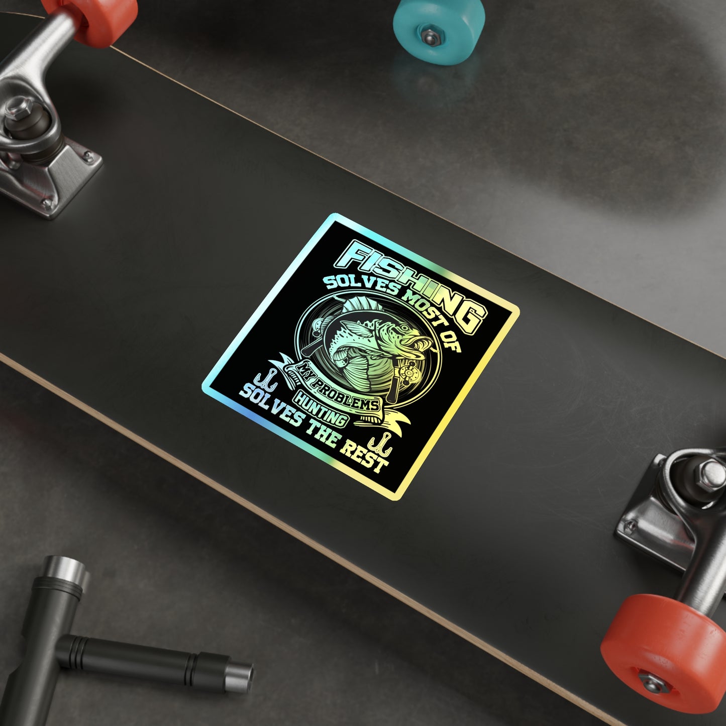 Problem Solving Holographic Sticker