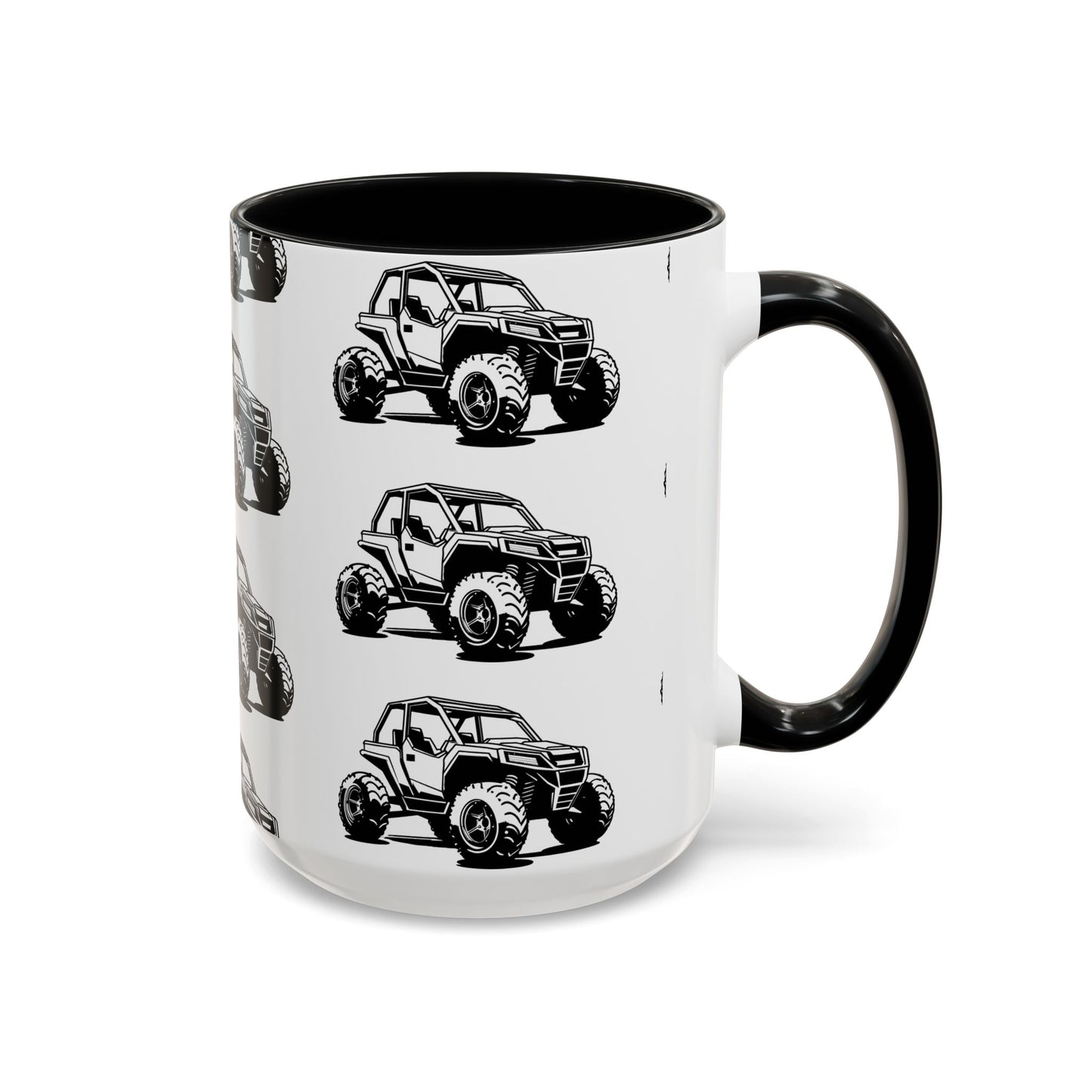 Off The Beaten Path Side By Side 2-Tone Coffee Mug