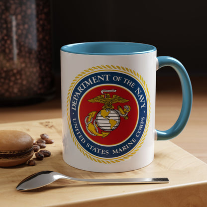 US Marine Corps 2-Tone Coffee Mug